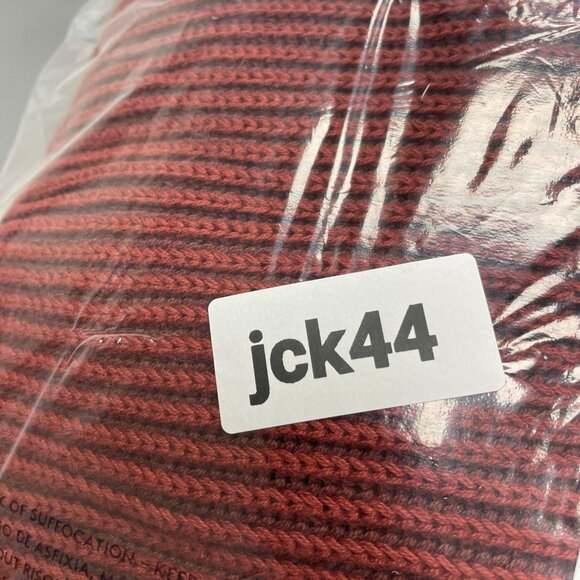 NEW Lands' End Drifter Men's XL Rust Red Cotton Sweater Ribbed Knit Pullover - Picture 12 of 12